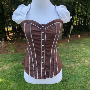 Puff Sleeve Sexy Top